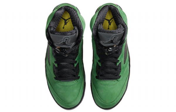 Nike Air Jordan 5 Retro Se Koripallokengät Miehille Vihreä Musta