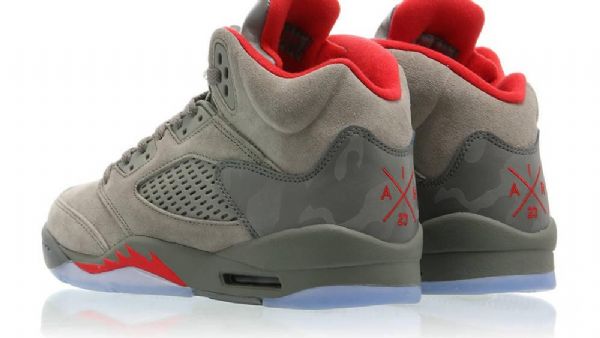 Nike Air Jordan 5 Retro Stucco Kengät Miehille Punainen