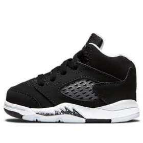 Nike Air Jordan 5 Retro Td Kengät Lapsille Musta