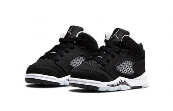Nike Air Jordan 5 Retro Td Kengät Lapsille Musta