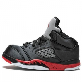 Nike Air Jordan 5 Retro Td Kengät Lapsille Musta