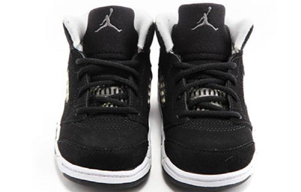 Nike Air Jordan 5 Retro Td Kengät Lapsille Musta