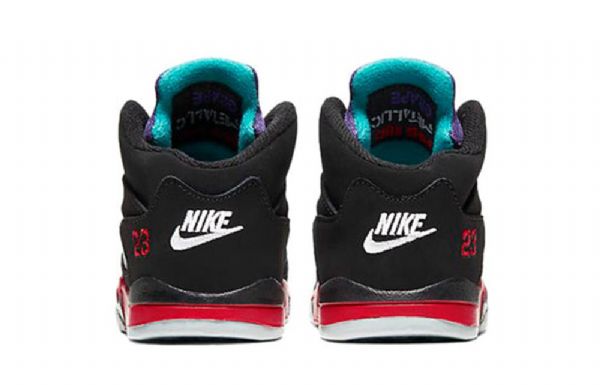Nike Air Jordan 5 Retro Td Kengät Lapsille Musta