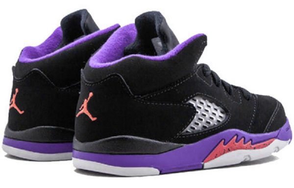 Nike Air Jordan 5 Retro Td Kengät Lapsille Musta Violetti
