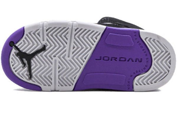 Nike Air Jordan 5 Retro Td Kengät Lapsille Musta Violetti