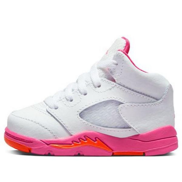 Nike Air Jordan 5 Retro Td Kengät Lapsille Pinkkisicle