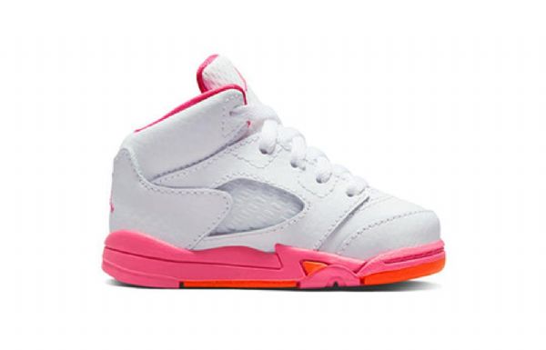 Nike Air Jordan 5 Retro Td Kengät Lapsille Pinkkisicle
