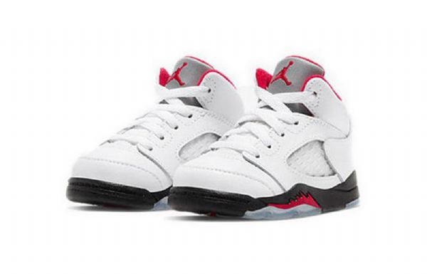 Nike Air Jordan 5 Retro Td Kengät Lapsille Punainen