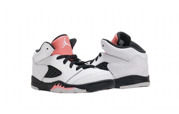 Nike Air Jordan 5 Retro Td Kengät Lapsille Valkoiset