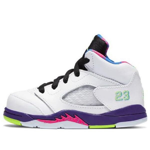 Nike Air Jordan 5 Retro Td Kengät Lapsille Valkoiset