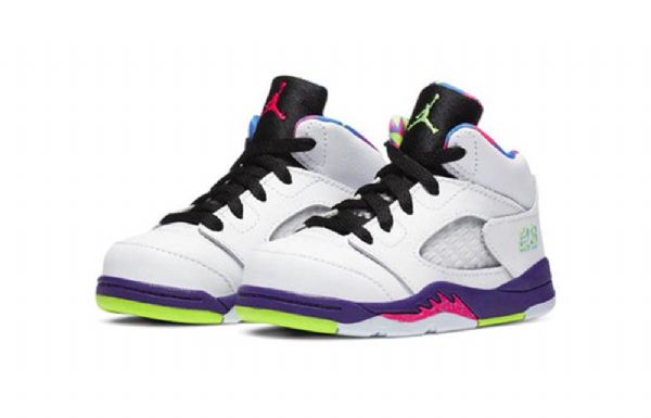 Nike Air Jordan 5 Retro Td Kengät Lapsille Valkoiset