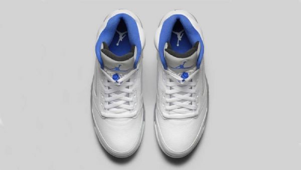 Nike Air Jordan 5 Stealth 2.0 Hyper Royal Kengät Miehille Harmaa
