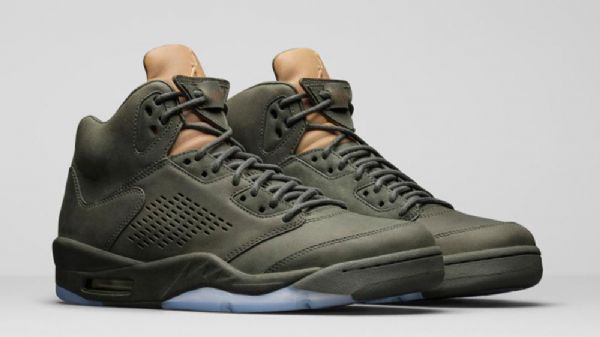 Nike Air Jordan 5 Take Flight Kengät Miehille Army Vihreä