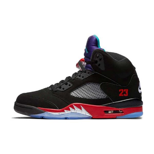 Nike Air Jordan 5 Top 3 Kengät Miehille Musta