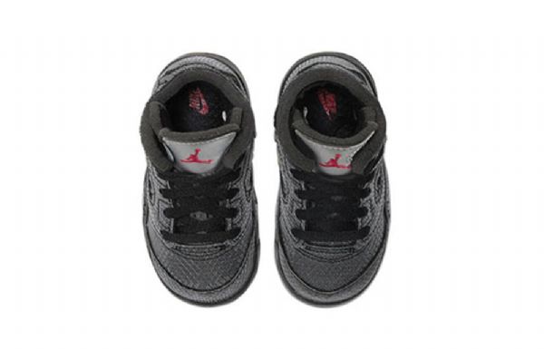 Nike Off-white Air Jordan 5 Retro Sp Td Kengät Lapsille Harmaa