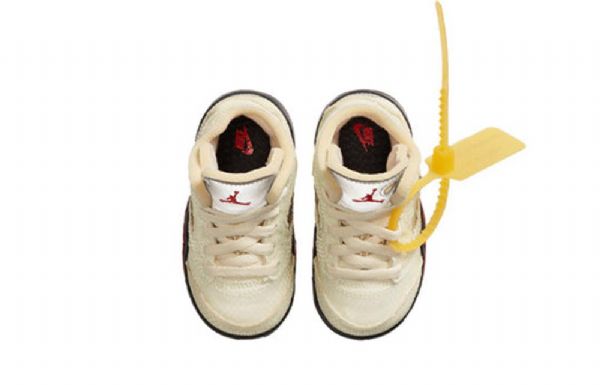 Nike Off-white Air Jordan 5 Retro Sp Td Kengät Lapsille Khaki