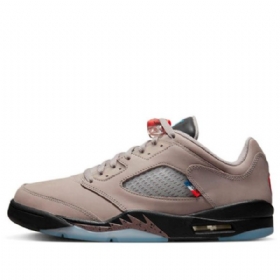 Nike Paris Saint-germain Air Jordan 5 Retro Matalat Topit Koripallokengät Miesten Ruskea