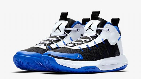 Nike Air Jordan Jumpman 2020 Racer Kengät Miehille Sininen Musta Valkoinen