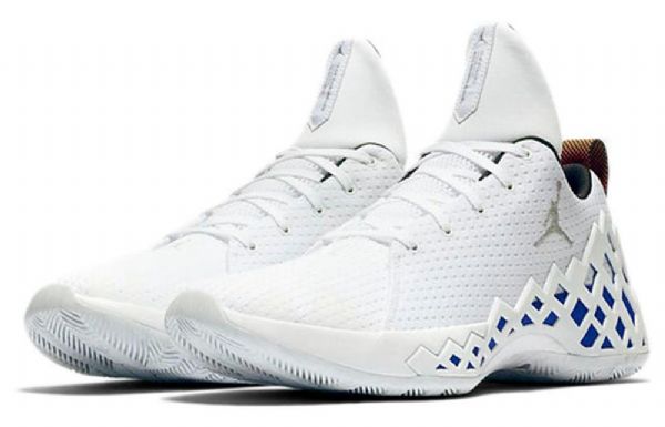 Nike Air Jordan Jumpman Diamond Low Tops Lenkkarit Naisille Valkoiset
