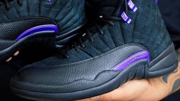 Nike Air Jordan 12 Concord Kengät Miehille Musta