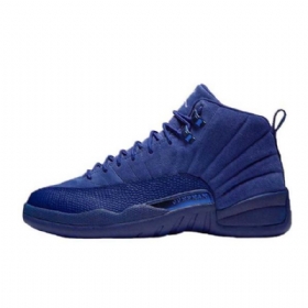 Nike Air Jordan 12 Deep Premium Kengät Miehille Siniset