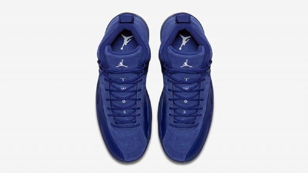 Nike Air Jordan 12 Deep Premium Kengät Miehille Siniset