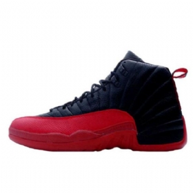 Nike Air Jordan 12 Flu Game Kengät Miehille Tummansininen Sininen Punainen