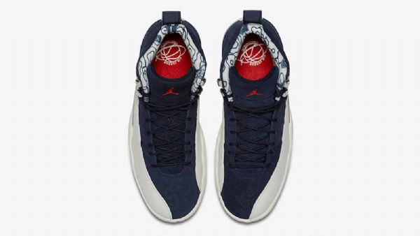 Nike Air Jordan 12 International Flight Kengät Miehille Laivastonsininen