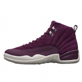 Nike Air Jordan 12 Kengät Miehille Burgundy