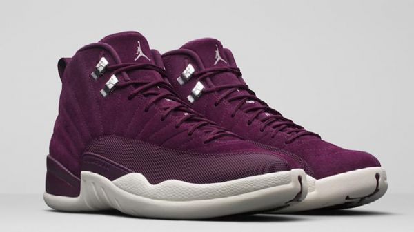Nike Air Jordan 12 Kengät Miehille Burgundy