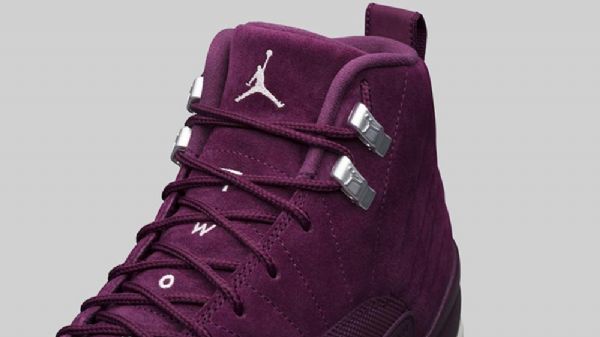 Nike Air Jordan 12 Kengät Miehille Burgundy