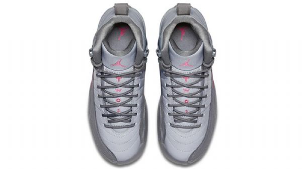 Nike Air Jordan 12 Kengät Miehille Harmaa Pinkki