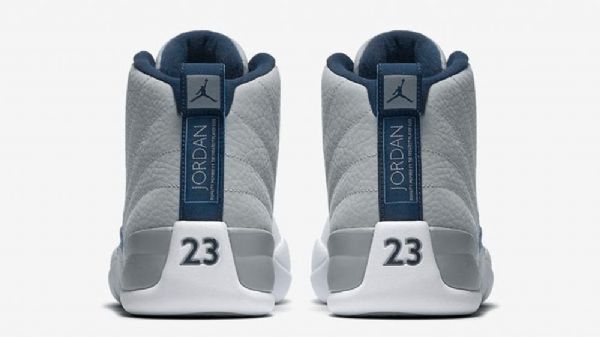 Nike Air Jordan 12 Kengät Miehille Harmaa Sininen
