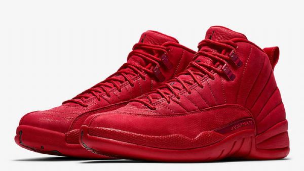 Nike Air Jordan 12 Kengät Miehille Punainen