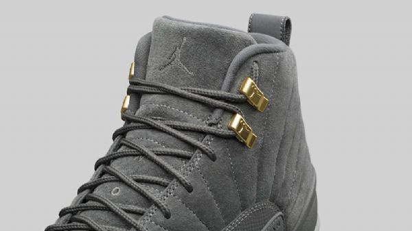 Nike Air Jordan 12 Kengät Miehille Tummanharmaa