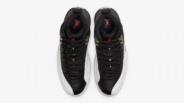 Nike Air Jordan 12 Low Tops Playoffs 2022 Kengät Naisille Valkoinen Musta