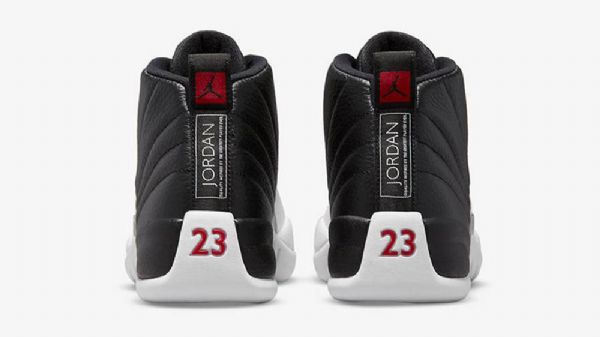 Nike Air Jordan 12 Low Tops Playoffs 2022 Kengät Naisille Valkoinen Musta