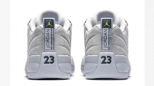Nike Air Jordan 12 Matalat Miesten Mokkanahkaiset Kengät Harmaa