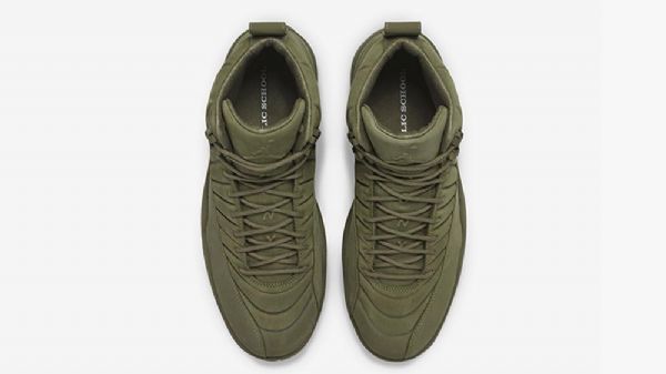Nike Air Jordan 12 Psny Milan Kengät Miehille Army Vihreä