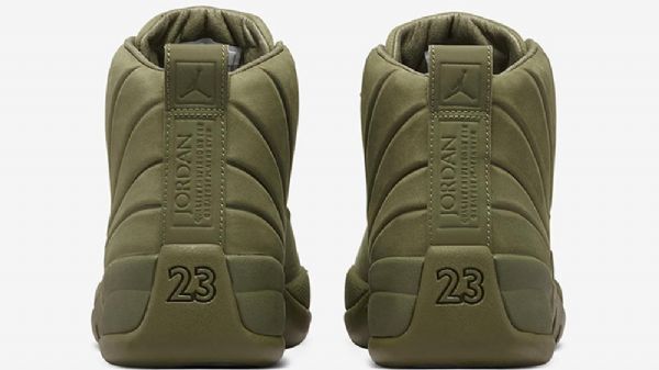 Nike Air Jordan 12 Psny Milan Kengät Miehille Army Vihreä