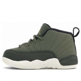 Nike Air Jordan 12 Retro Cp3 Td Kengät Lapsille Armeijanvihreä