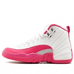Nike Air Jordan 12 Retro Gg Koripallokengät Miehille Pinkki
