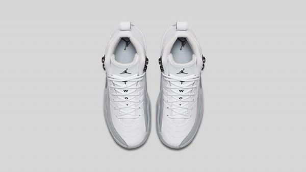Nike Air Jordan 12 Retro Gs Kengät Miehille Harmaa