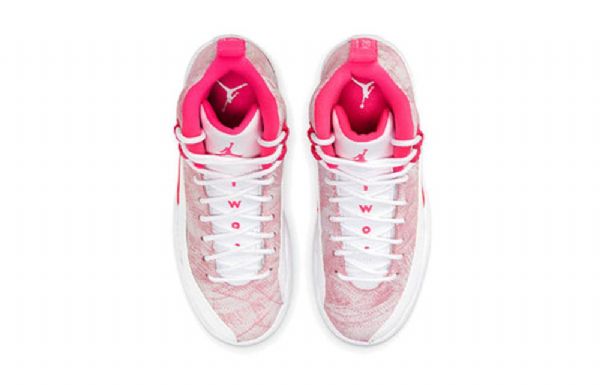 Nike Air Jordan 12 Retro Gs Koripallokengät Miehille Vaaleanpunainen