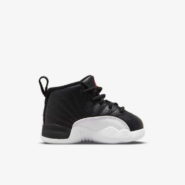 Nike Air Jordan 12 Retro Kengät Lapsille Musta Valkoinen Punainen