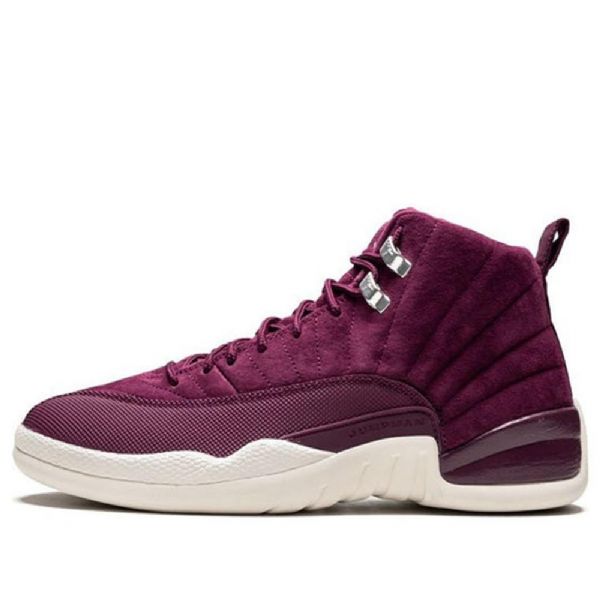 Nike Air Jordan 12 Retro Koripallokengät Miehille Burgundy