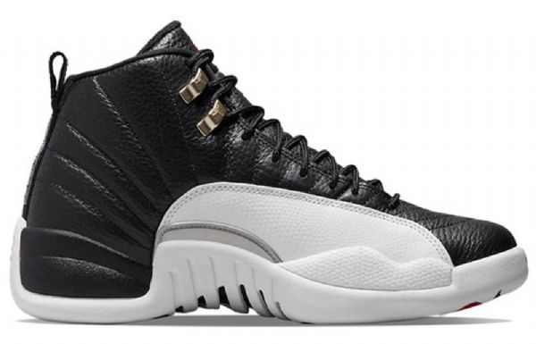 Nike Air Jordan 12 Retro Koripallokengät Miehille Musta Harmaa