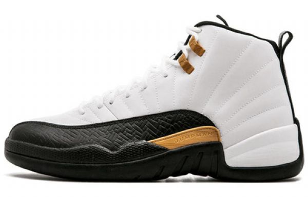Nike Air Jordan 12 Retro Koripallokengät Miehille Valkoinen Musta
