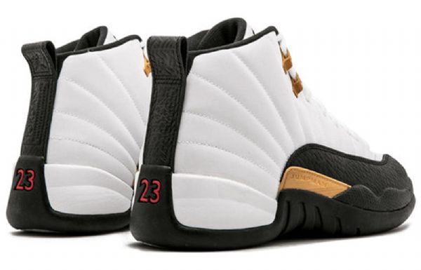 Nike Air Jordan 12 Retro Koripallokengät Miehille Valkoinen Musta