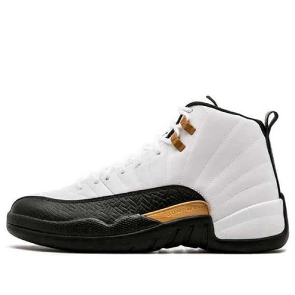Nike Air Jordan 12 Retro Koripallokengät Miehille Valkoinen Musta
